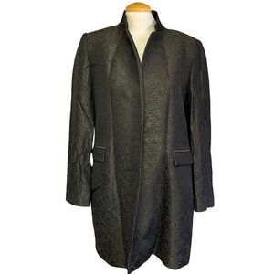 Women's Size 12 Louben Greenish Metallic Jacket